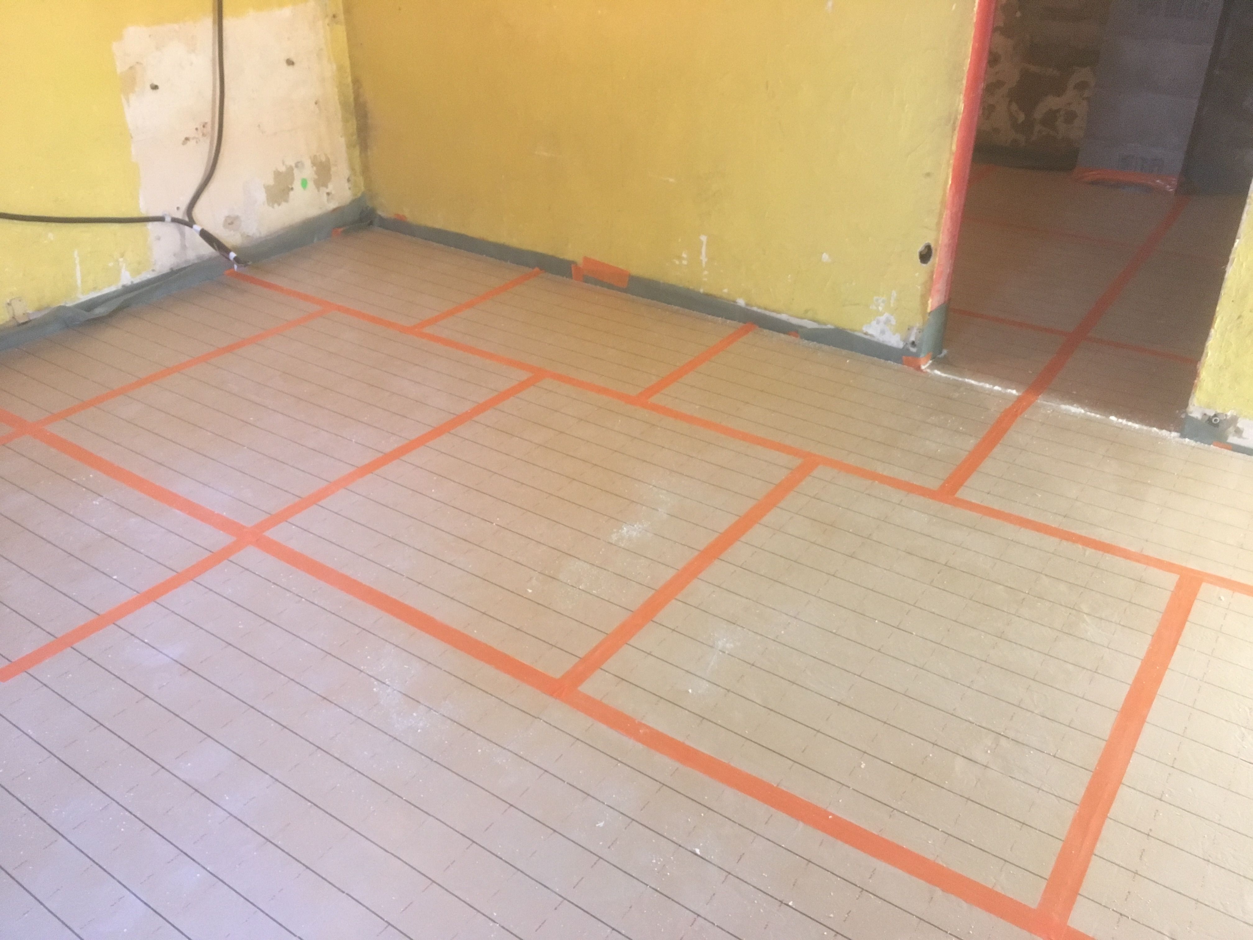 Dalle plancher chauffant