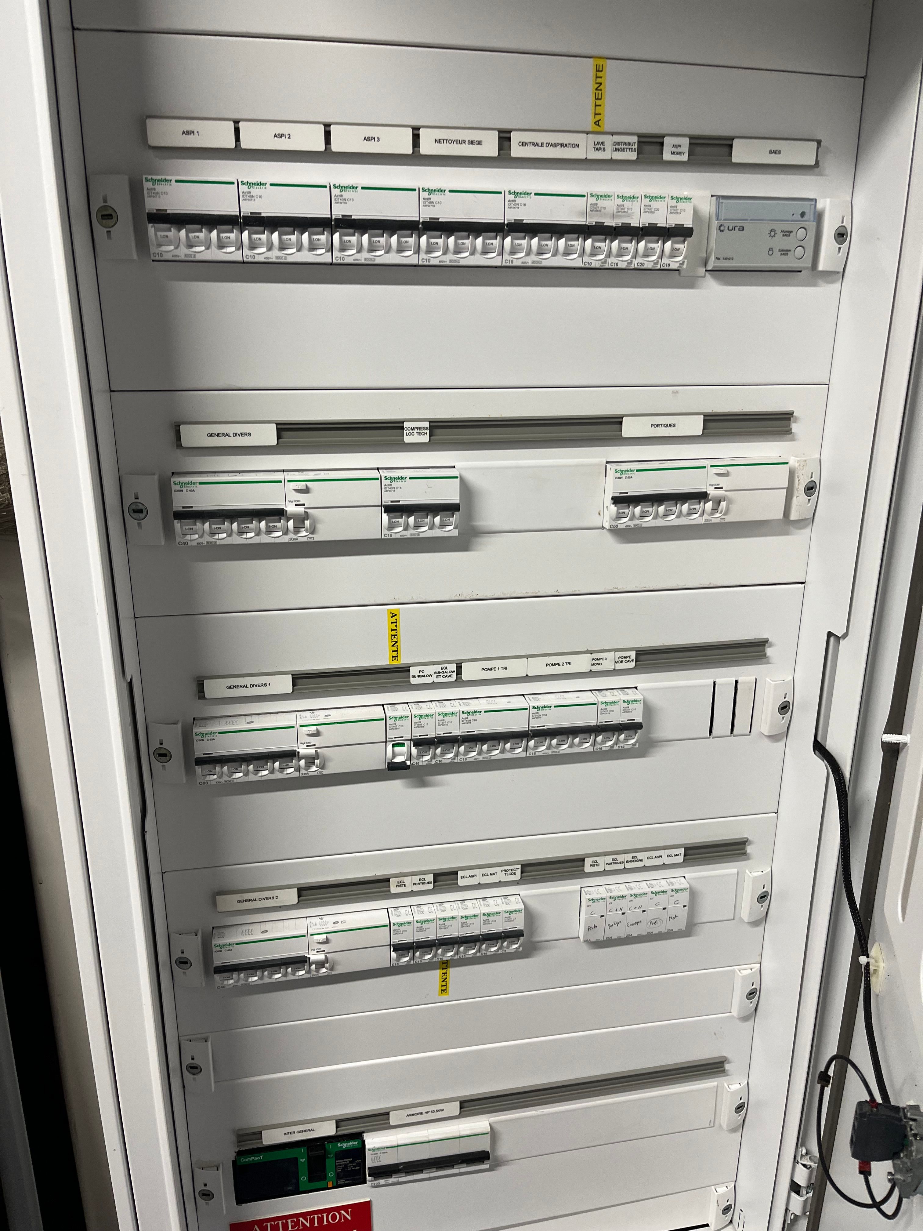 Tableau électrique Schneider