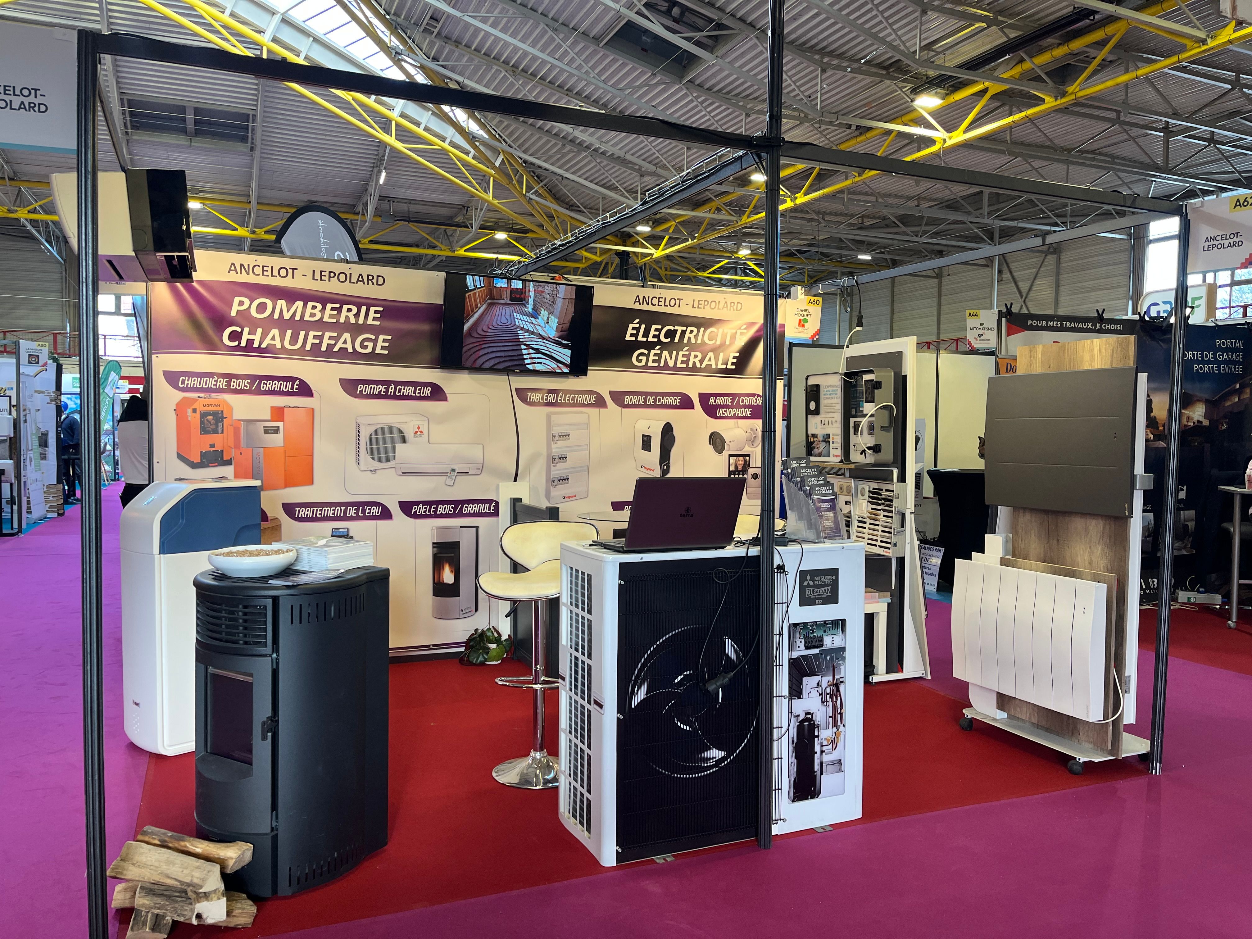 Stand exposition Ancelot-Lepolard