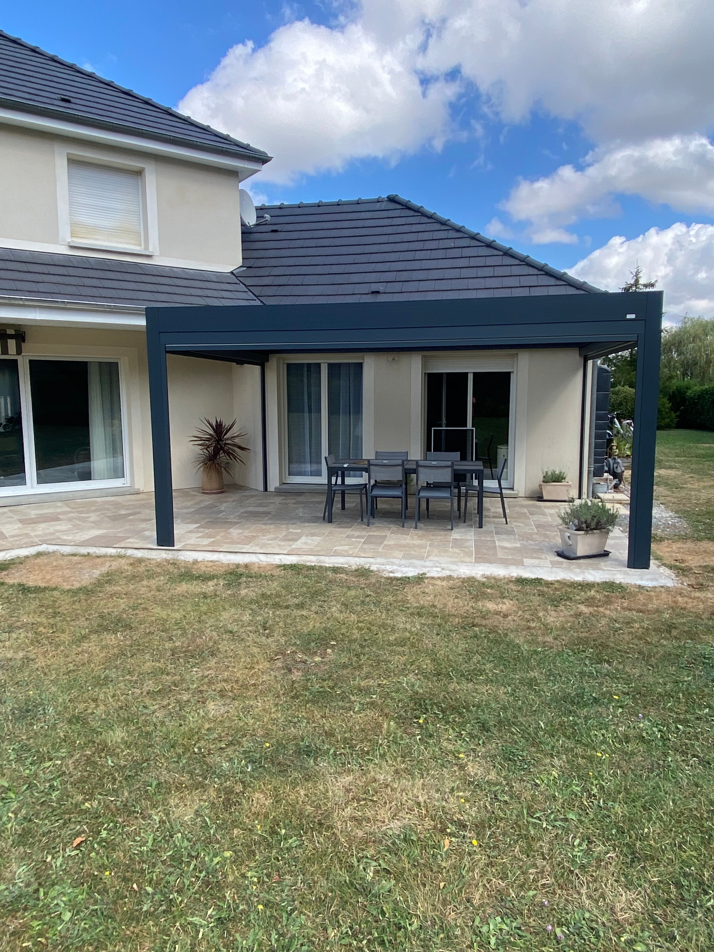 Pergola terrasse extérieure
