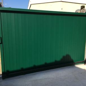 Portail aluminium coulissant