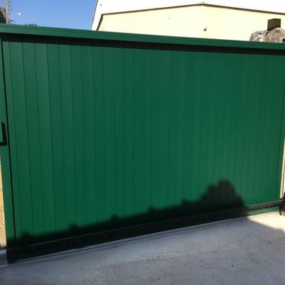 Portail aluminium coulissant