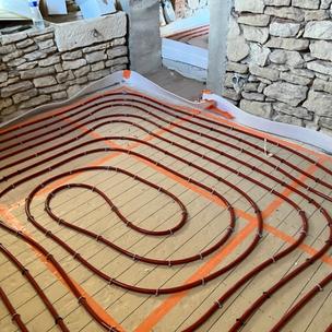 Plancher chauffant rénovation