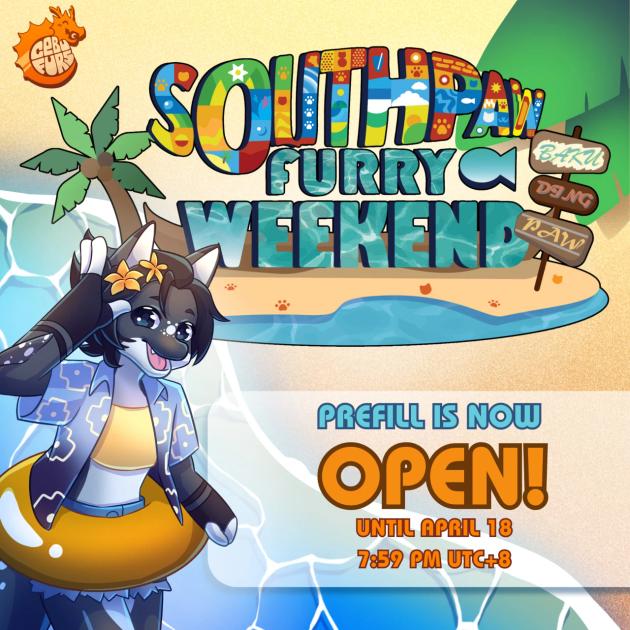 Pre-fills Open for Southpaw Furry Weekend