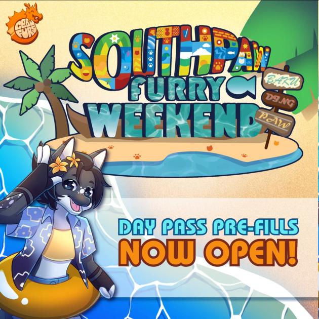 Day Pass Pre-Fills Now Open for Southpaw Furry Weekend 2026!