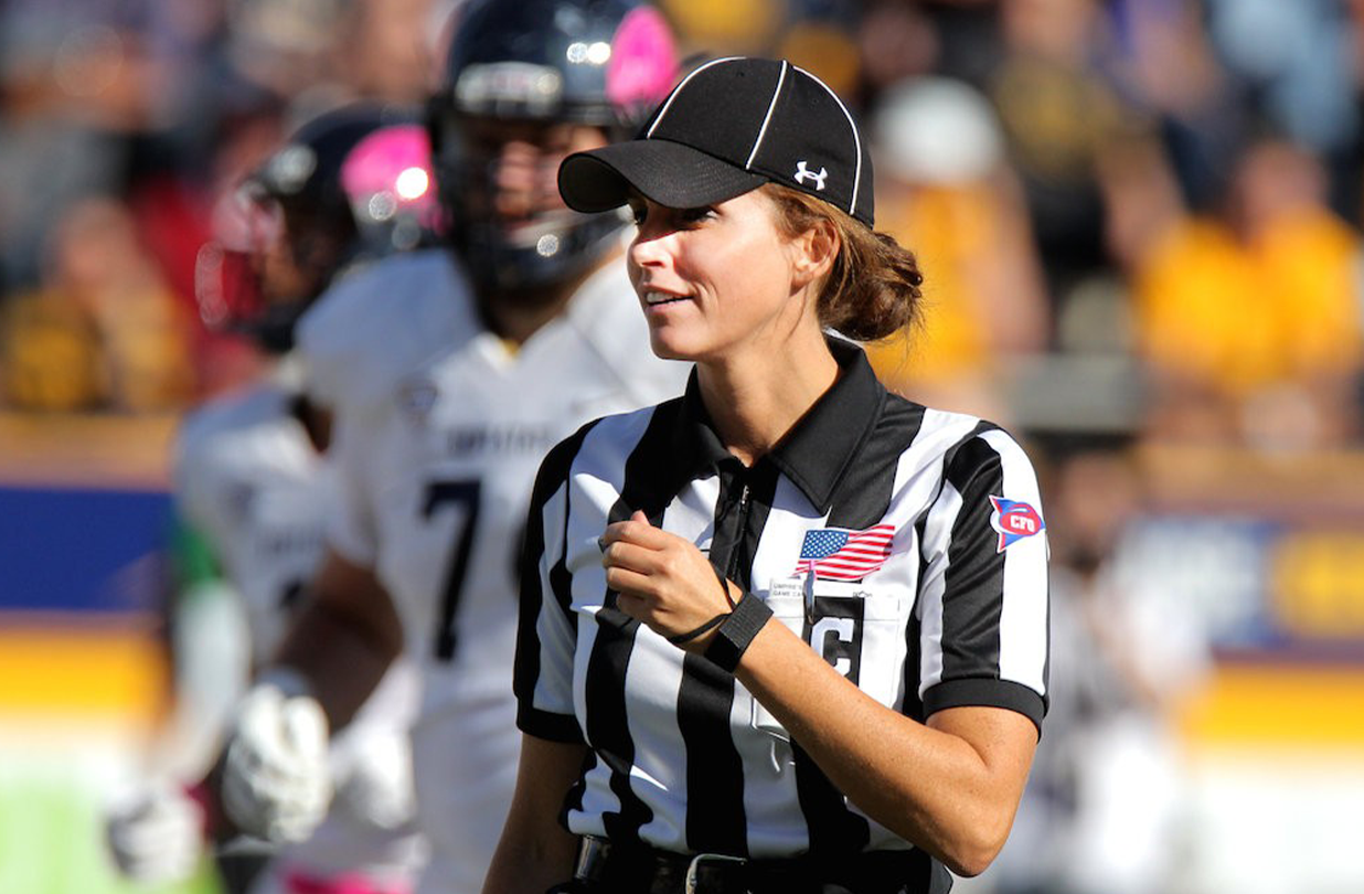Amanda Sauer: Breaking Barriers in College Football Officiating