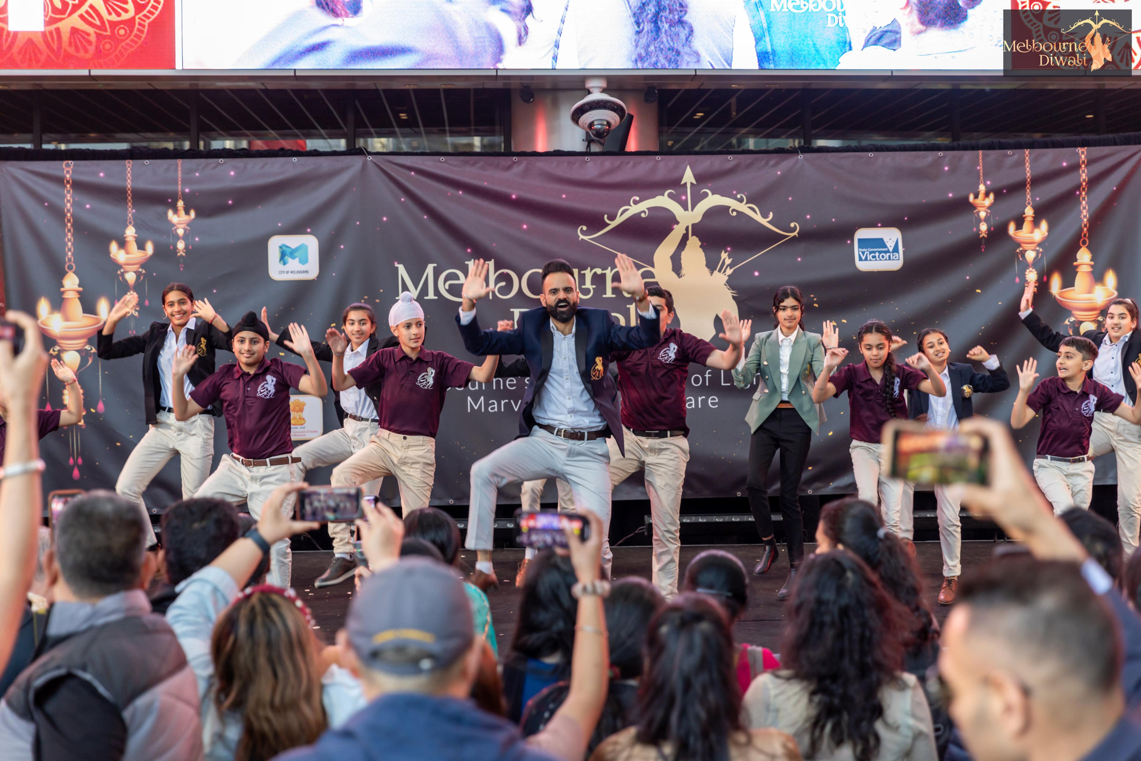 Melbourne Diwali 2023 at Marvel Stadium Square — photograph 3