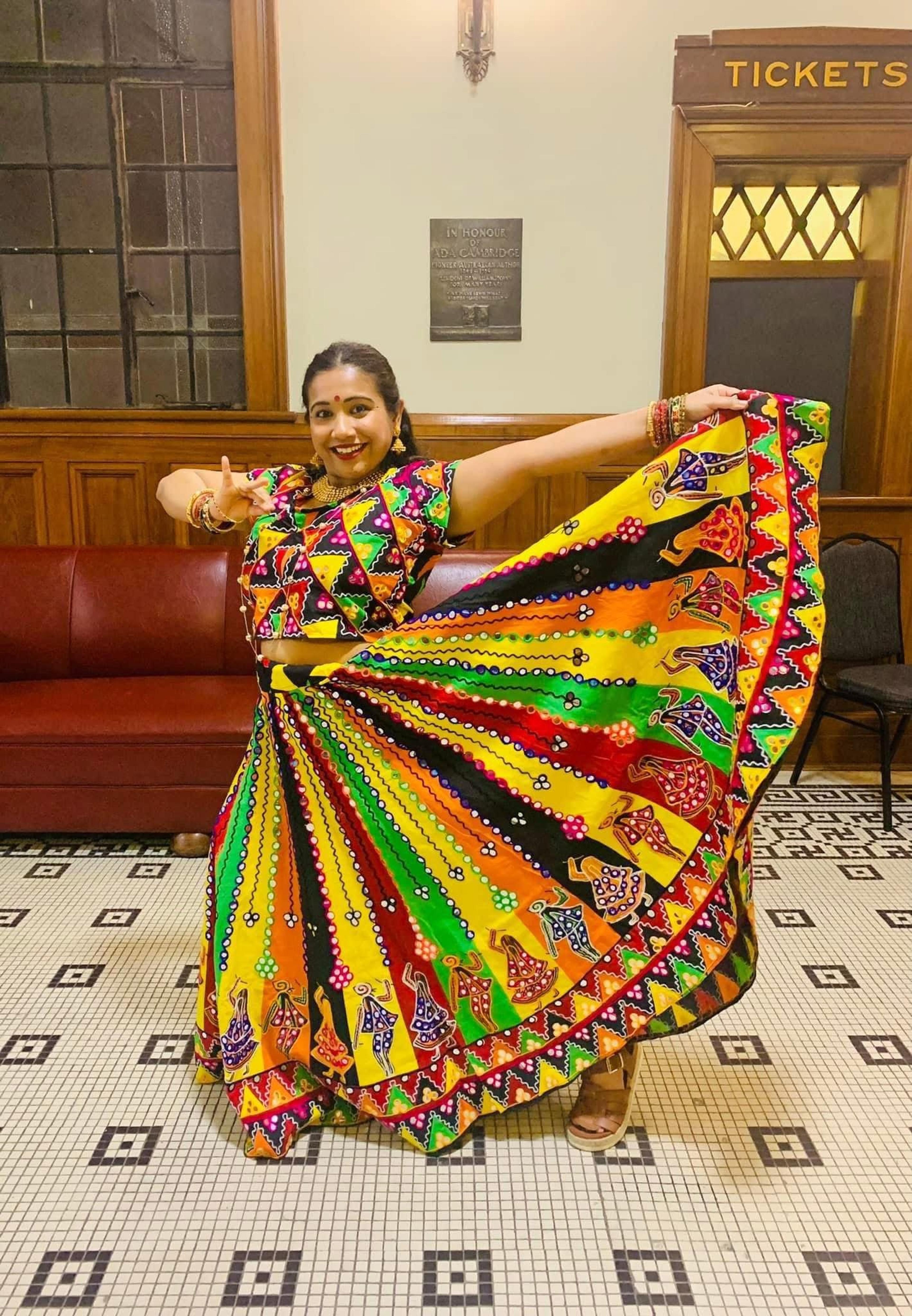 Moumita Mukherjee, performer at Melbourne Diwali 2026