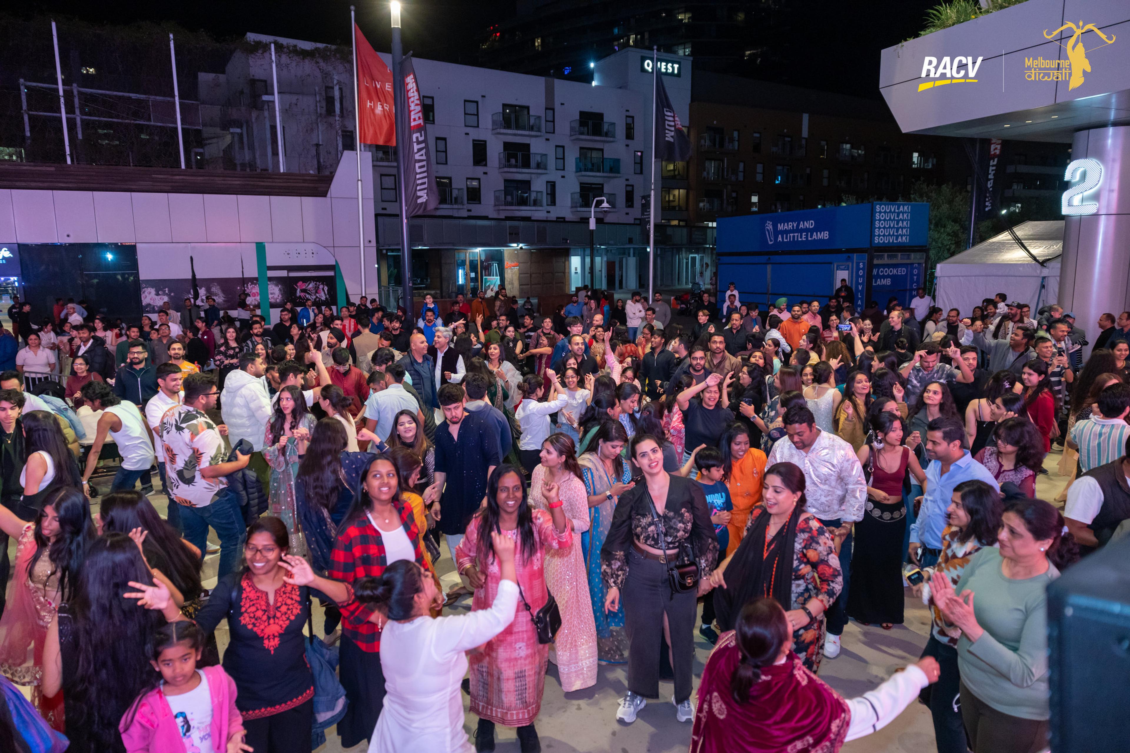 Melbourne Diwali 2024 at Marvel Stadium Square — photograph 3