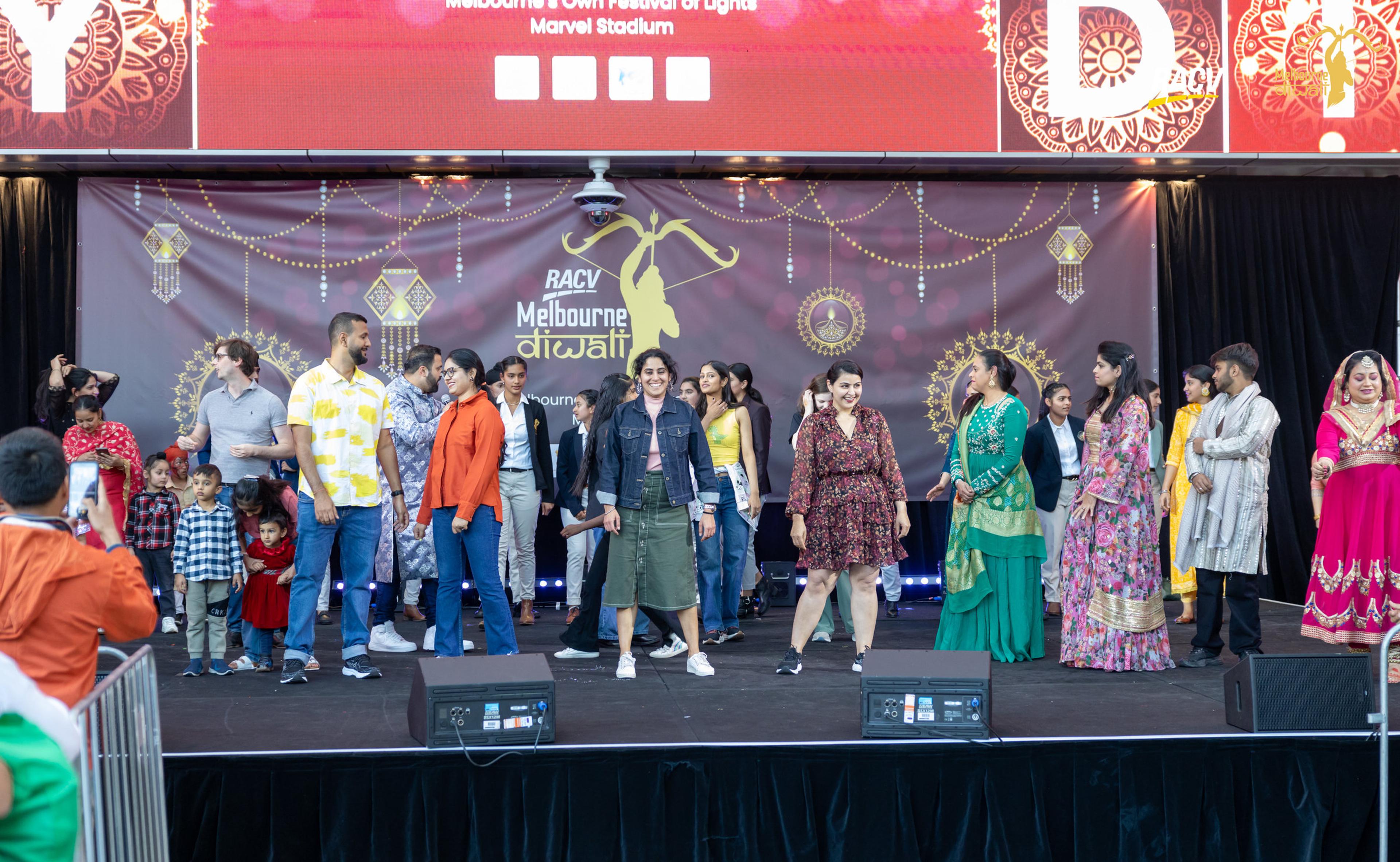 Melbourne Diwali 2024 at Marvel Stadium Square — photograph 16