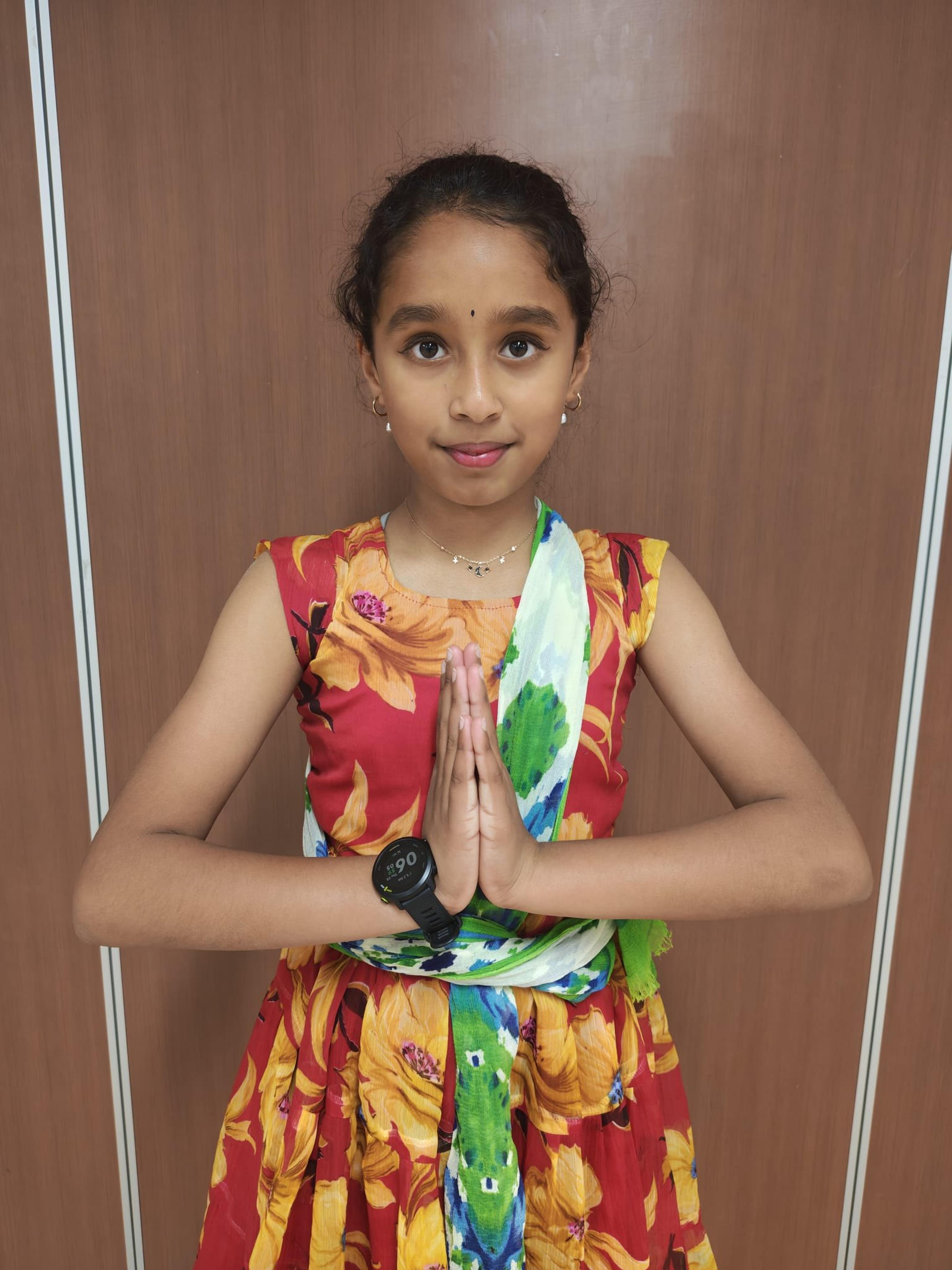 Gamya Sakavarapu, performer at Melbourne Diwali 2026