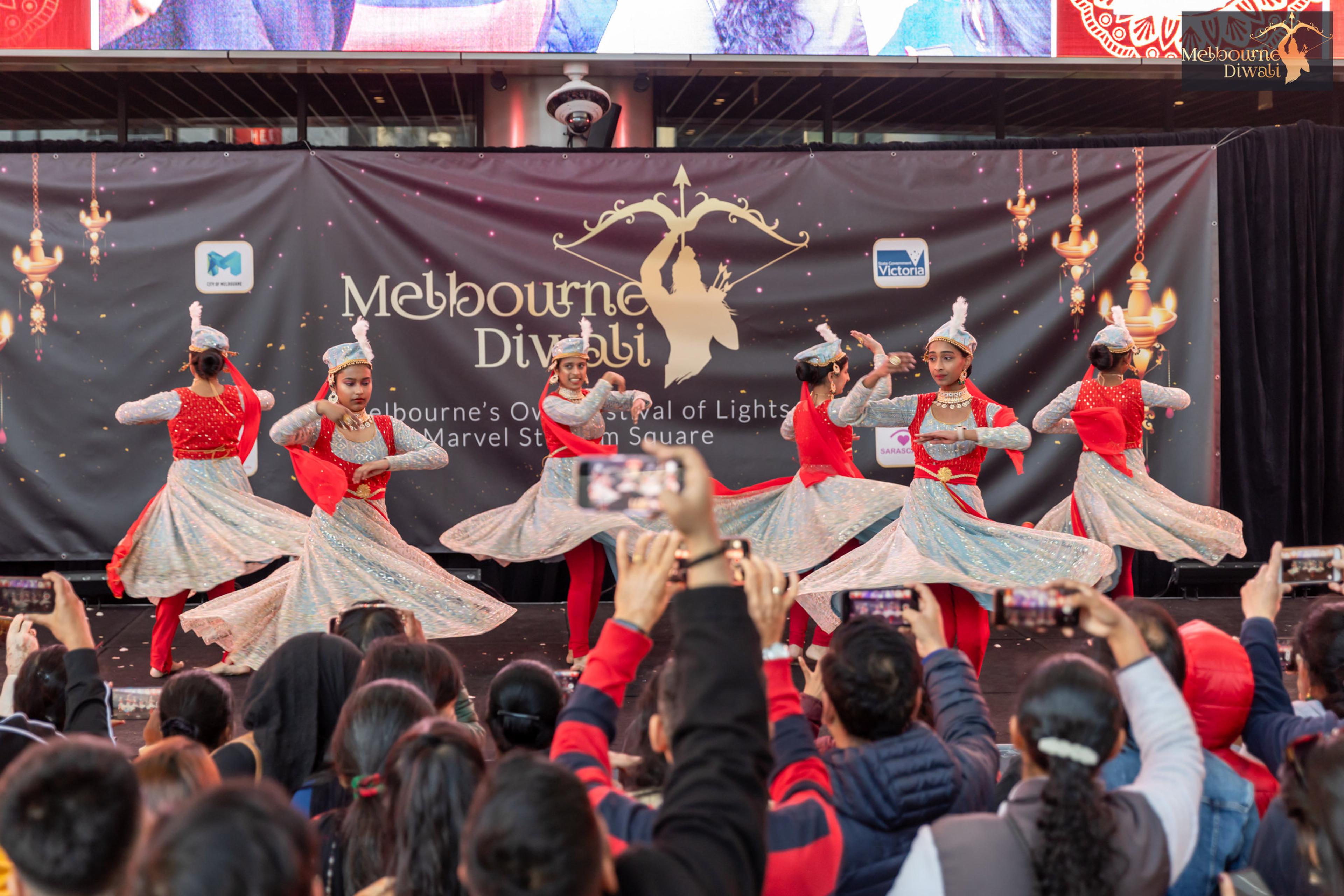 Melbourne Diwali 2023 at Marvel Stadium Square — photograph 1