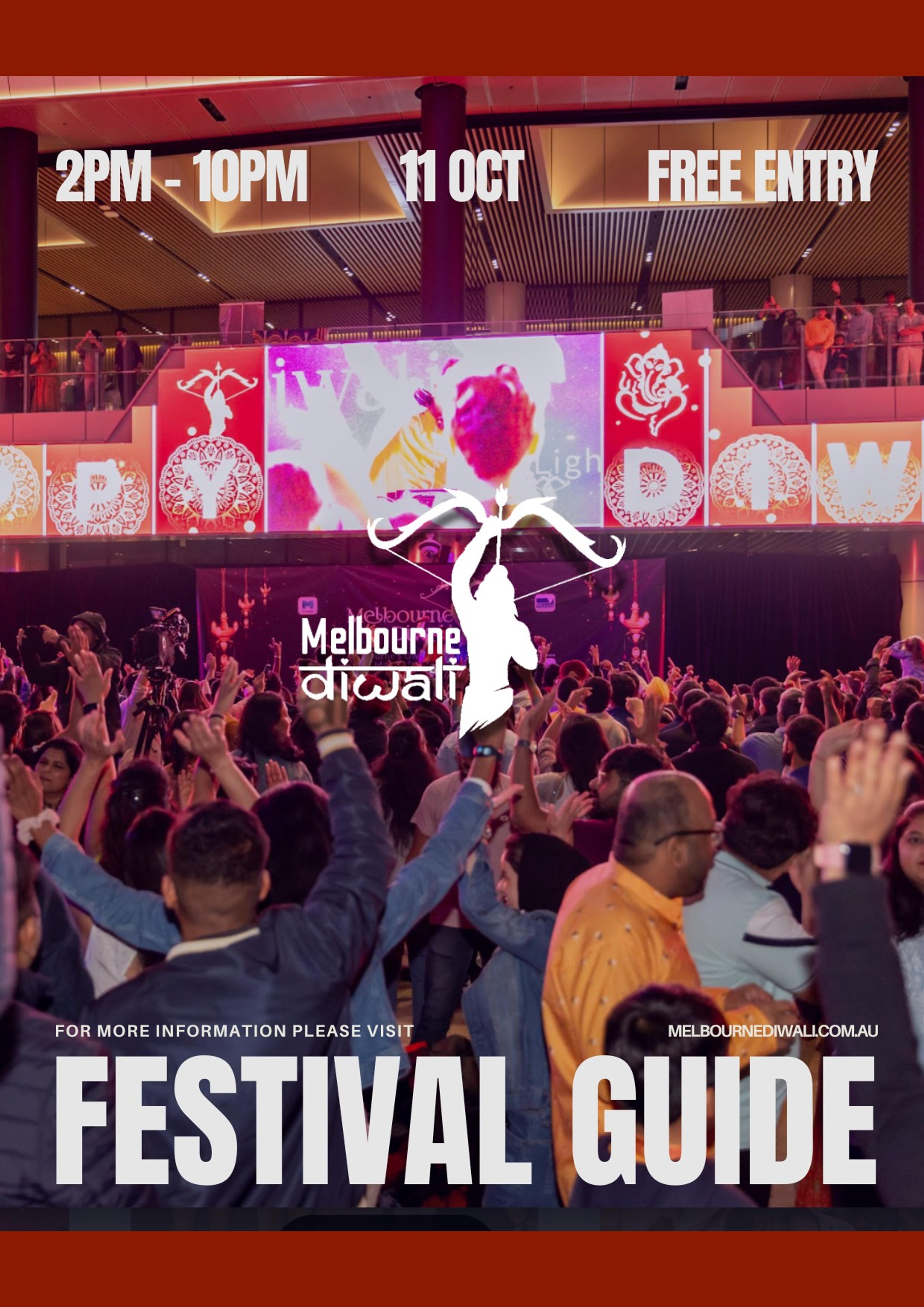 Cover of the October 2025 Melbourne Diwali newsletter