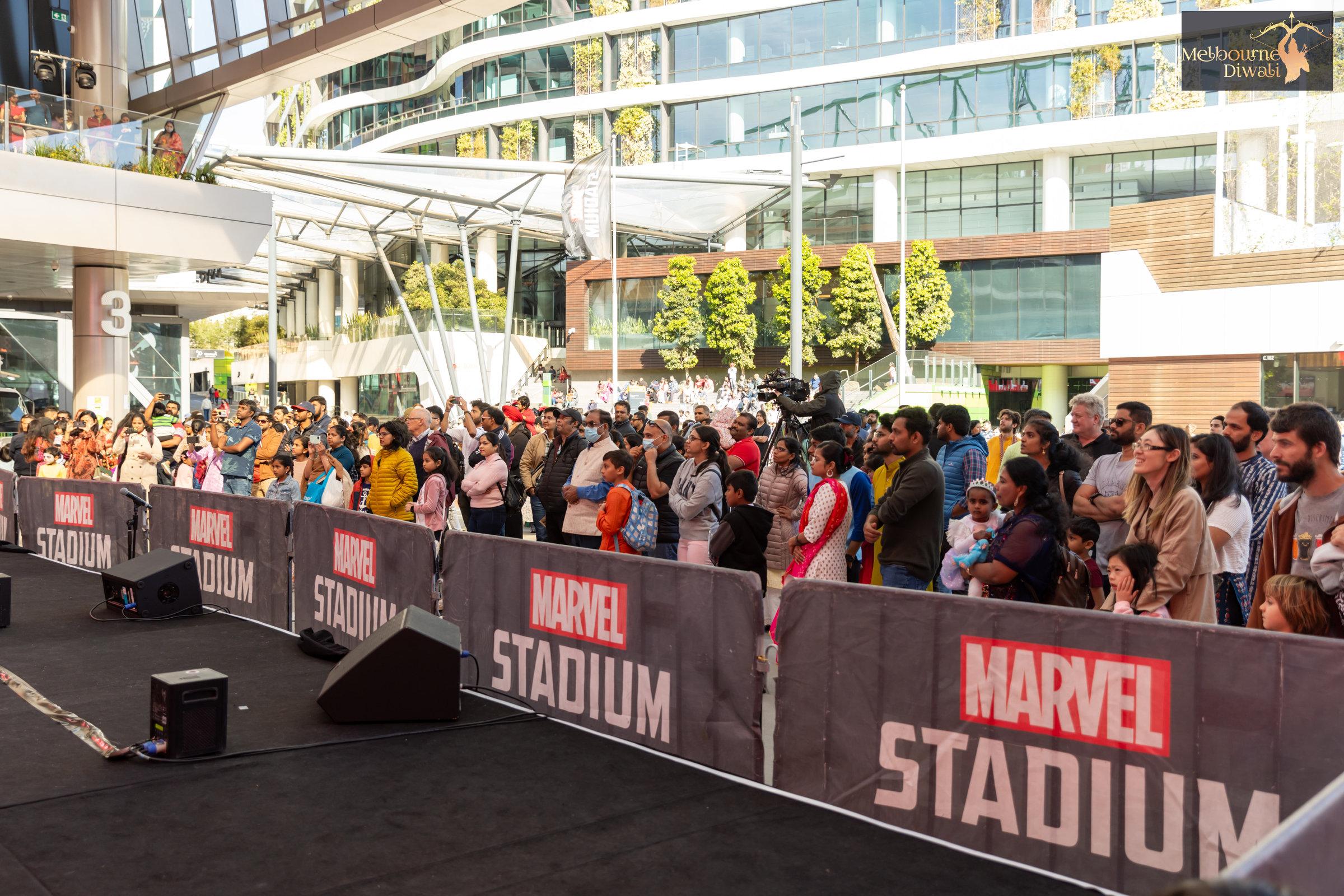 Melbourne Diwali 2023 at Marvel Stadium Square — photograph 8
