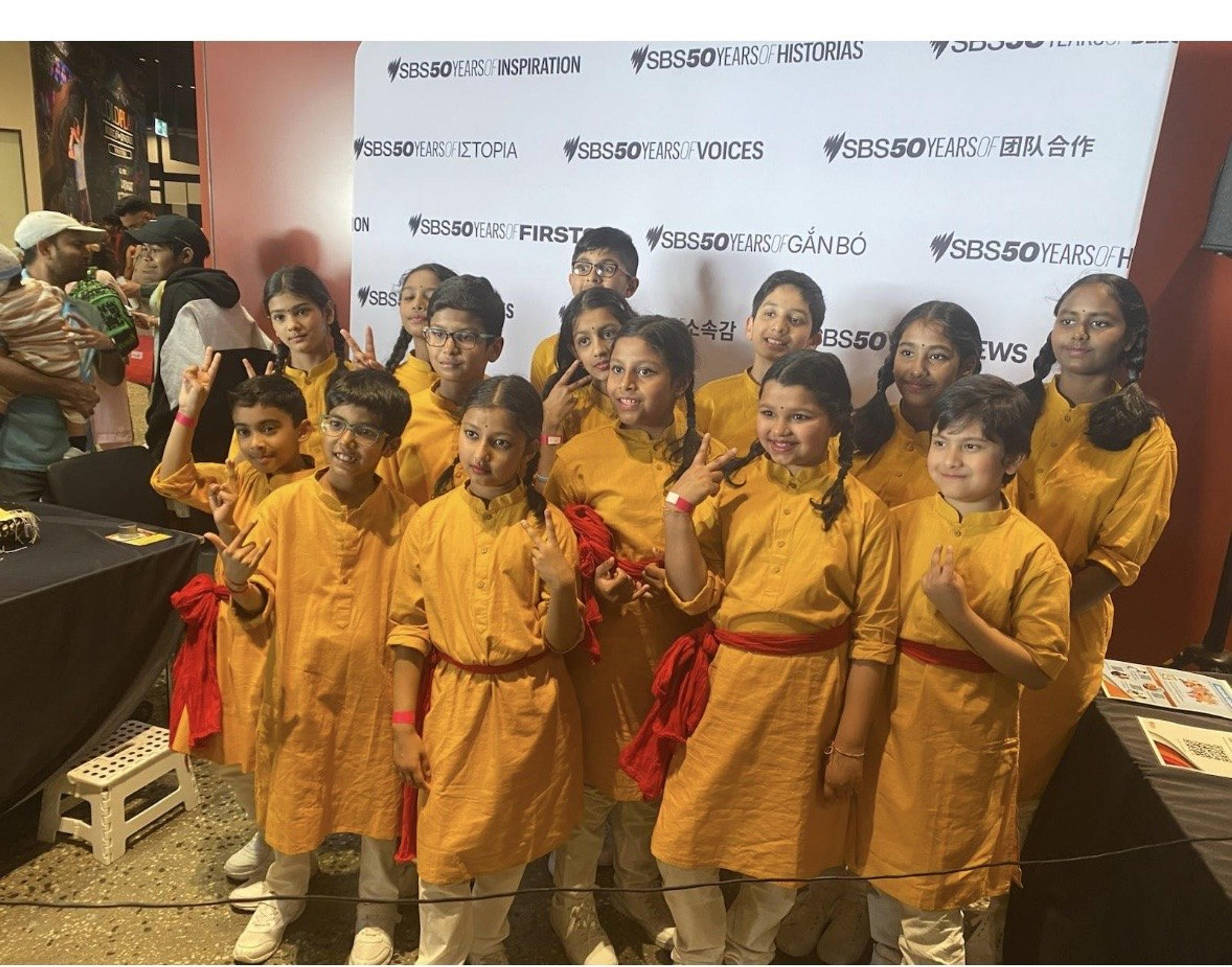 JJ group performing at Melbourne Diwali