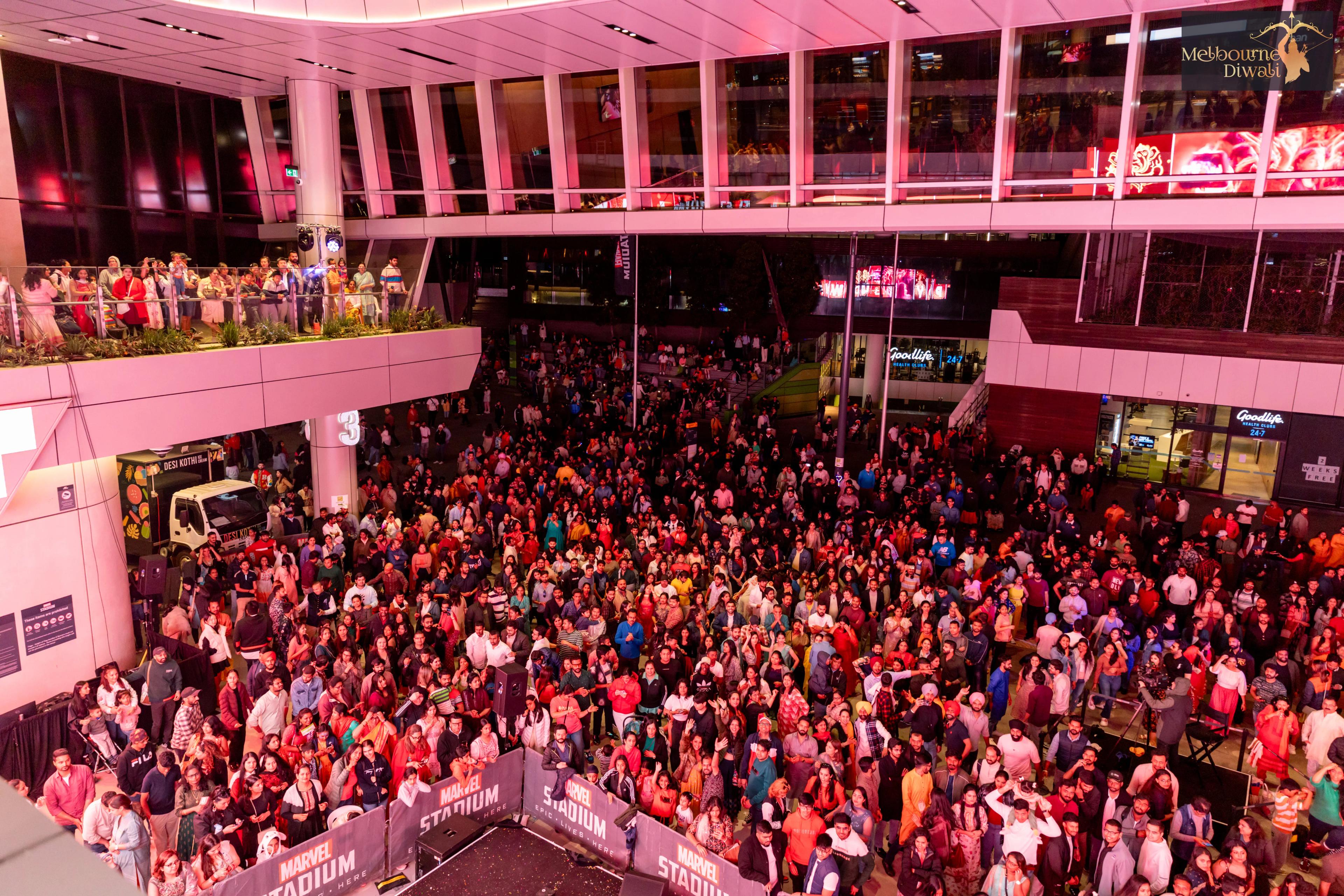 Indians Celebrate Diwali at Marvel Stadium as Featured in the Herald Sun