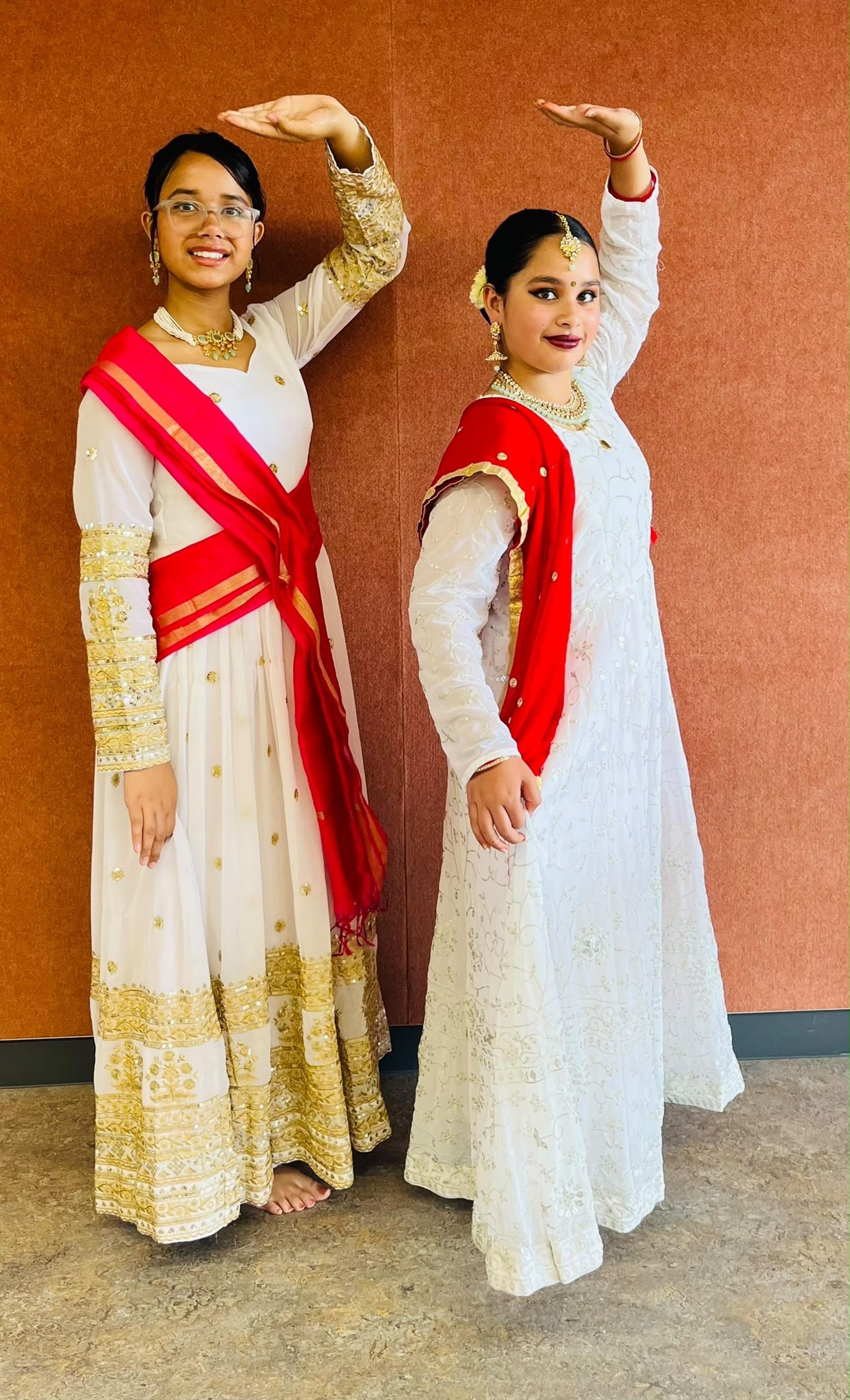 Twirl Girls in Kathak costume