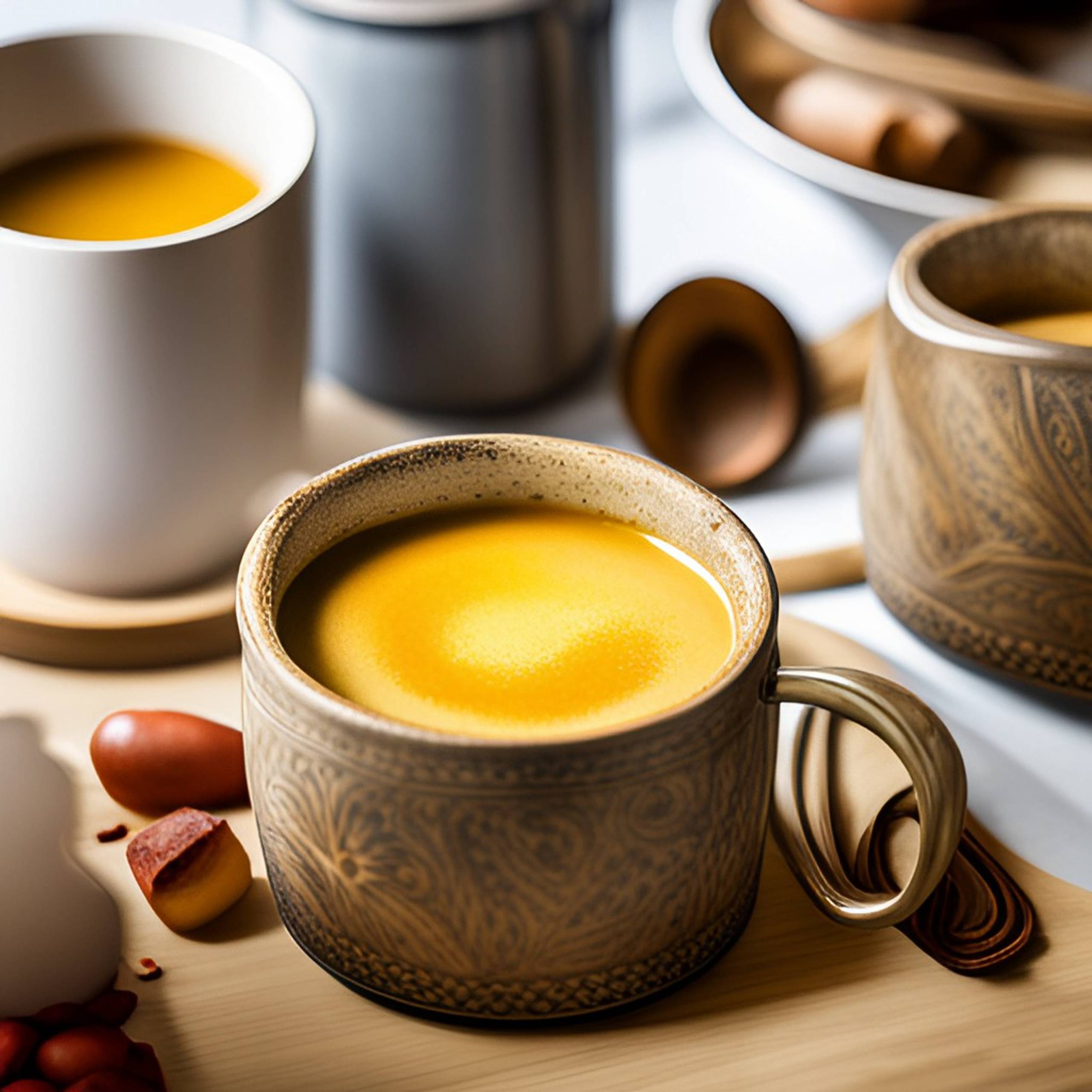 golden milk latte