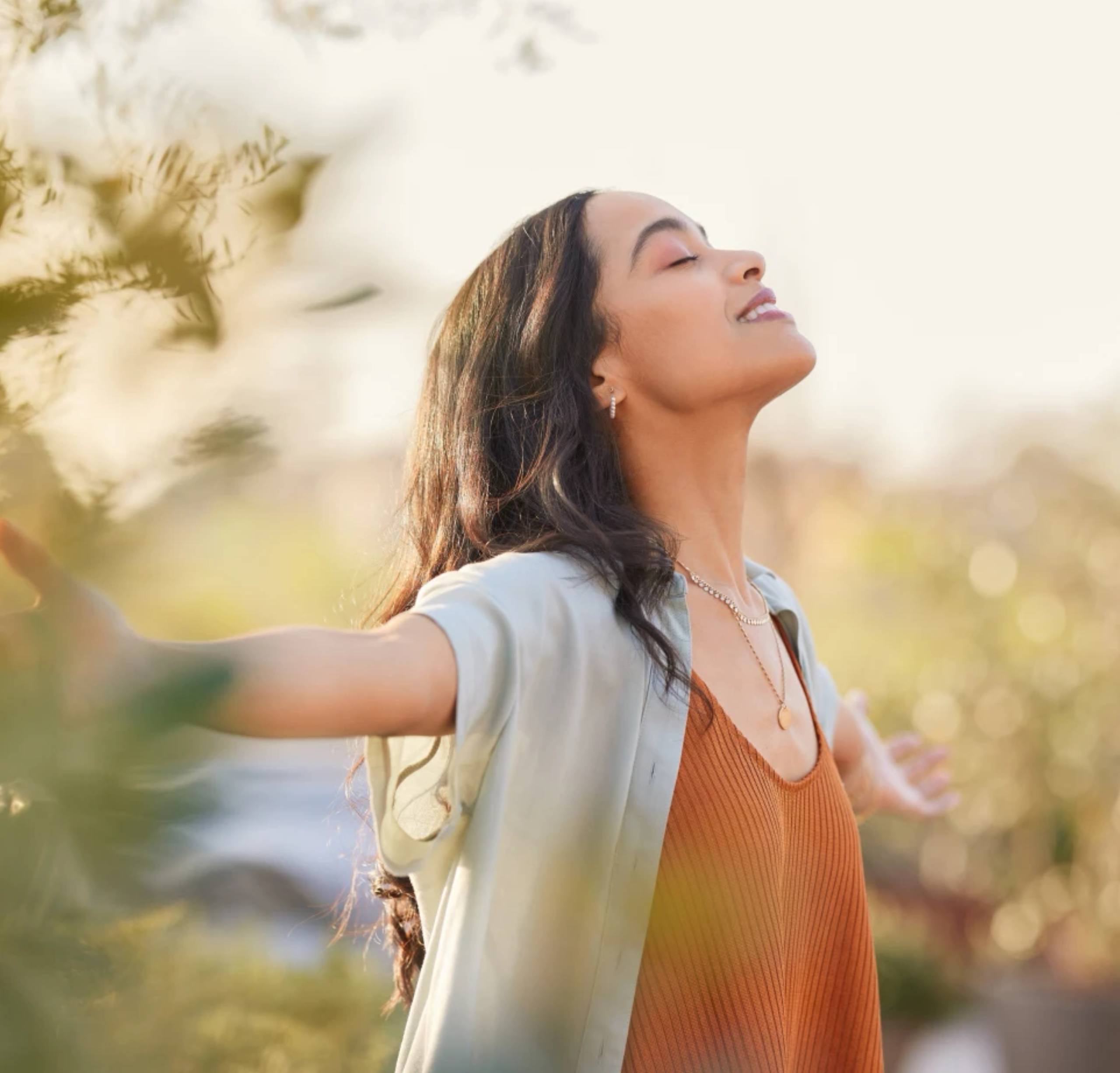 happy woman