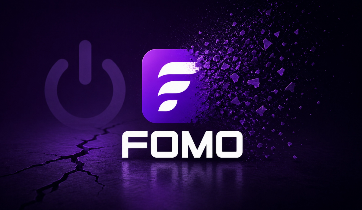 Cover Image for FOMO Network Shuts Down After Founder Cites Health and Family Concerns