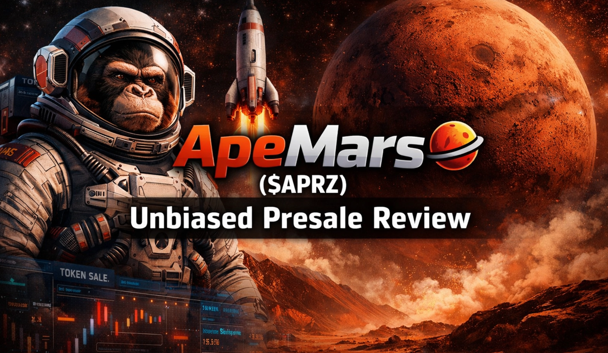 Cover Image for ApeMars ($APRZ) Presale Review: Is the APRZ Coin Legit or a Potential Scam?