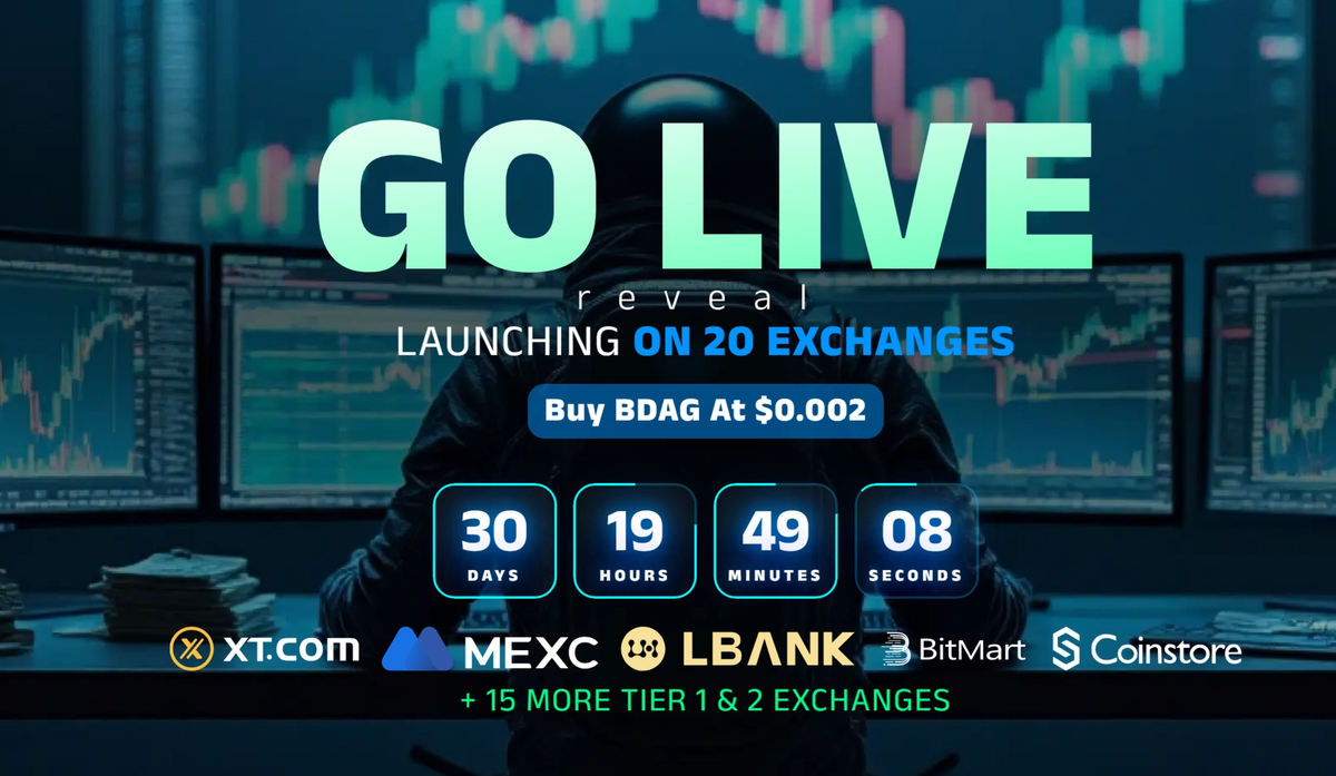 Cover Image for BlockDAG Network Extends Presale at 96% Discount After Raising $240M, Plans $BDAG Token Listings on 20 Exchanges
