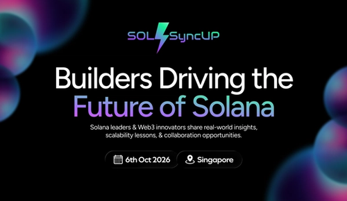 Sol SyncUp Hosts Infrastructure Summit Singapore to Standardize DePIN Architecture