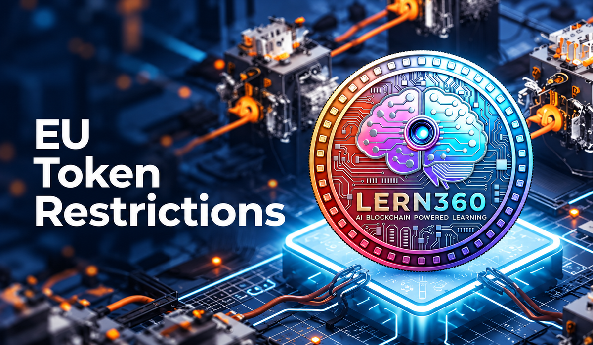 Cover Image for Lern360 Restricts LERN Token Activities in MiCA Jurisdictions
