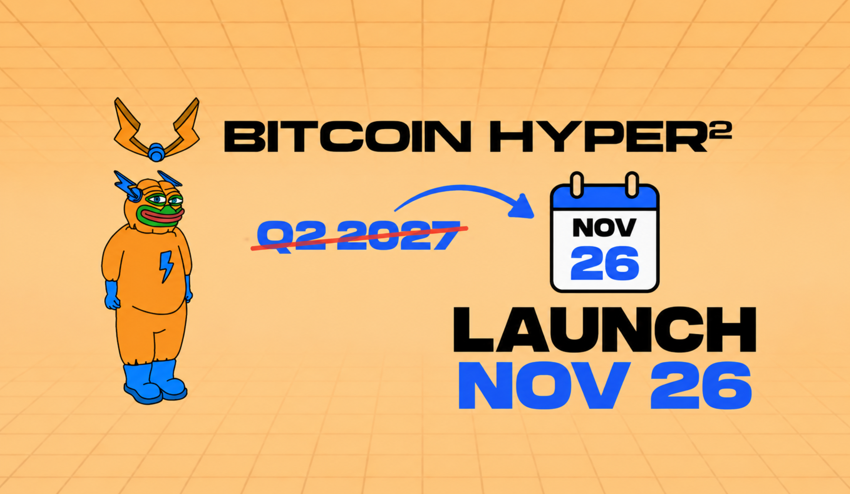 Cover Image for Bitcoin Hyper Reverses Q2 2027 Presale Extension, Sets November 26 Token Launch
