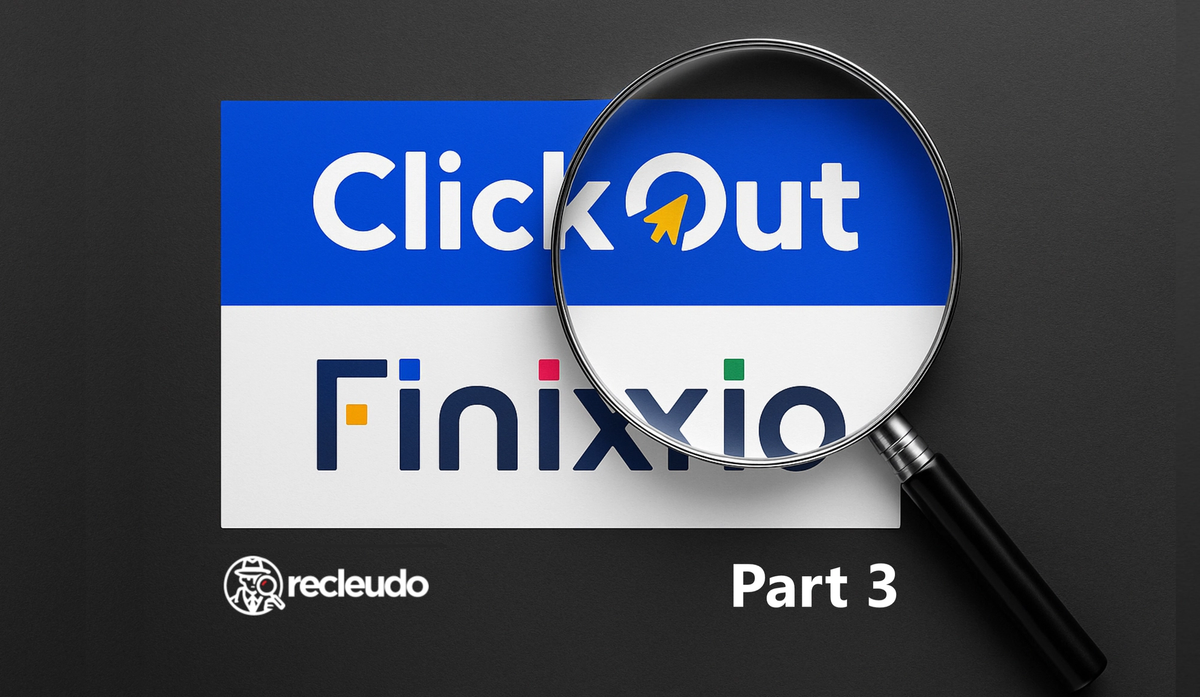 Cover Image for Finixio and Clickout Media Exposed, Part 3: Full Control Over Crypto Presales Through SEO, Ads, and Blockchain Funnels