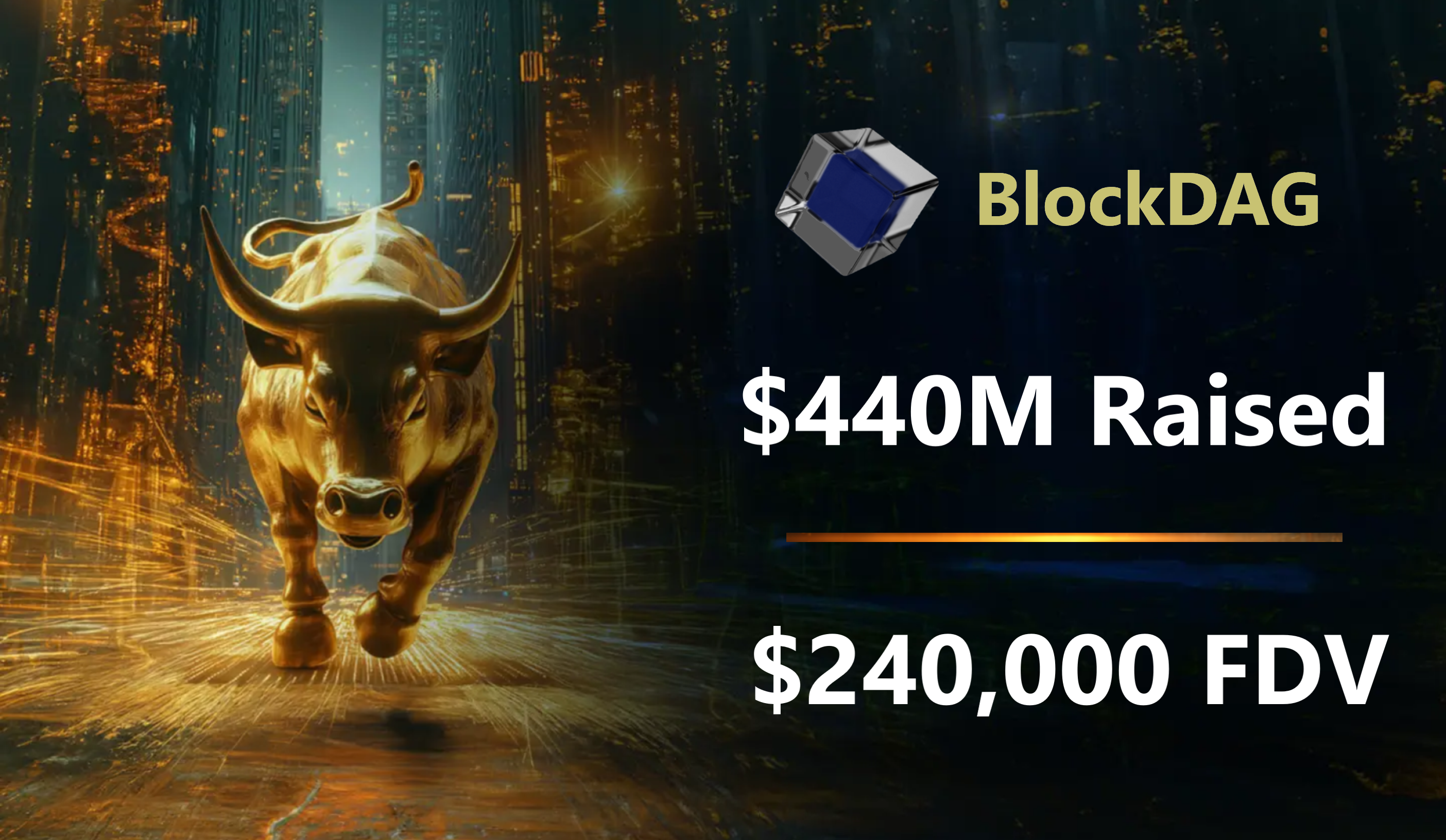 Cover Image for BlockDAG Cuts BDAG Sale Price to $0.0000016, Valuing the Token at $240,000 Against $440 Million in Reported Presale Raises