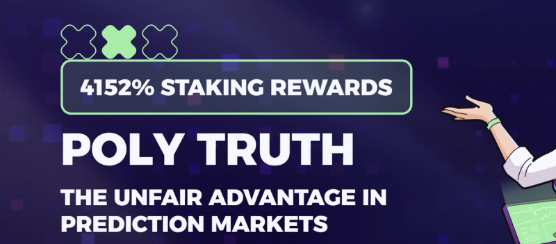 Promotional graphic for Poly Truth displaying 