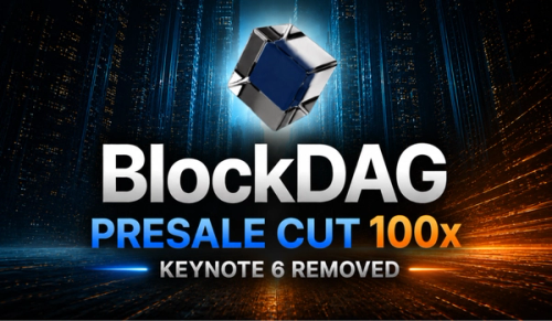 BlockDAG Removes Keynote 6 Days After Launching New BDAG Presale and Cuts Stage 1 Price 99%
