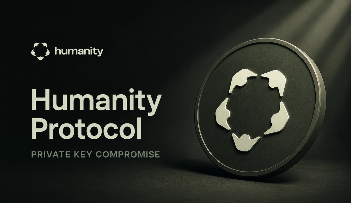 Cover Image for Humanity Protocol Hack: $36M+ Stolen After Admin Key Compromise, $H Crashes