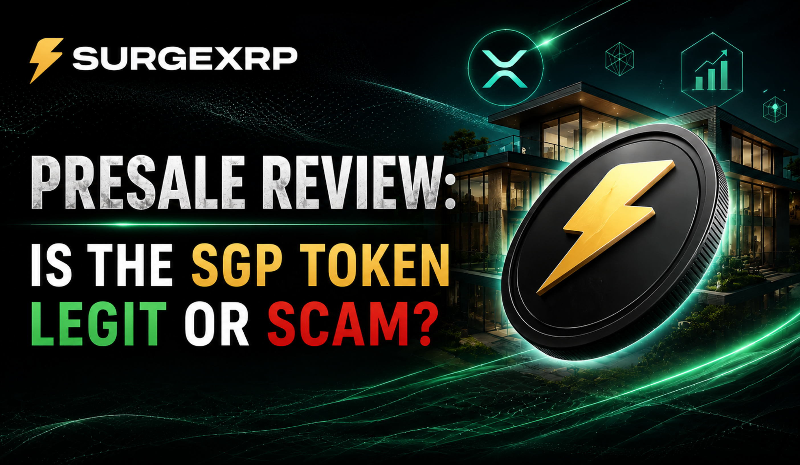 SurgeXRP Presale Review: Is the SGP Token Legit or a Potential Scam?