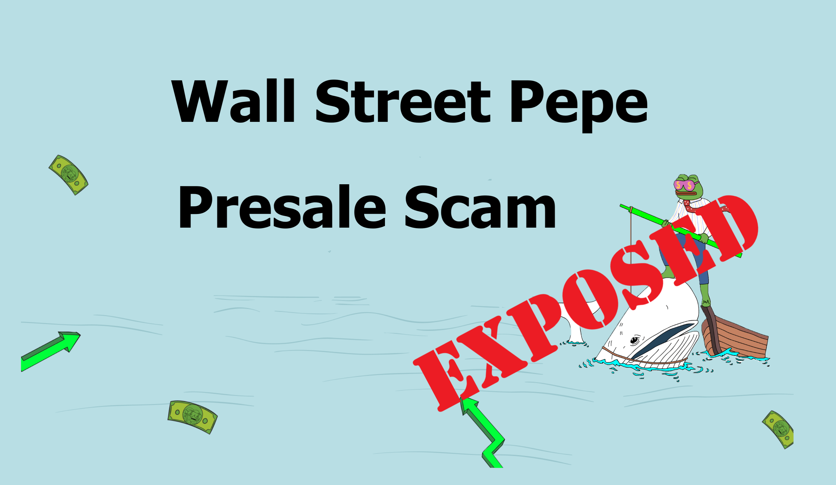 Wall Street Pepe Crypto: $WEPE Coin Presale Fraud Exposed