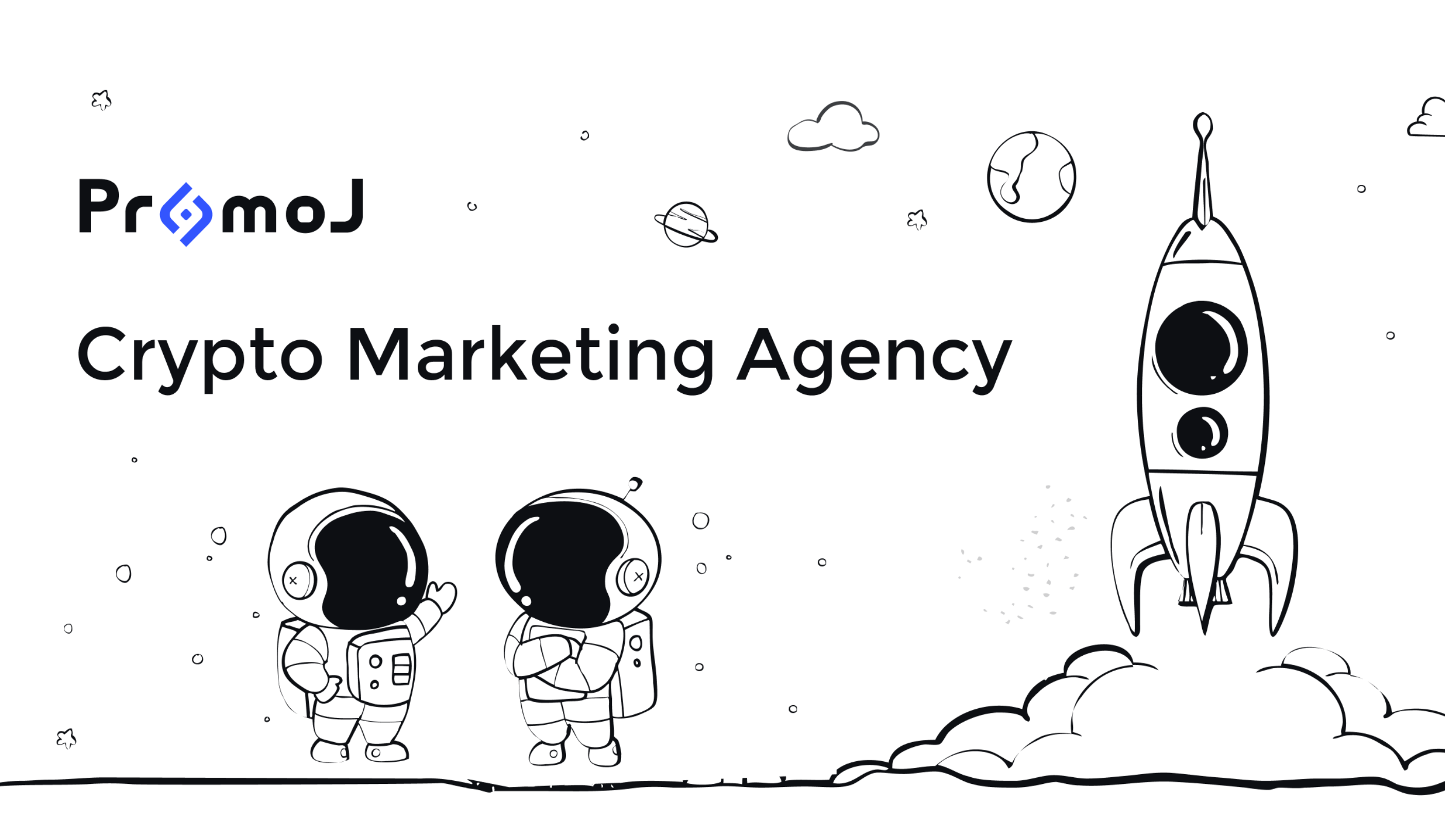 Promoj Crypto Marketing Agency for Crypto Presale and ICO Launches