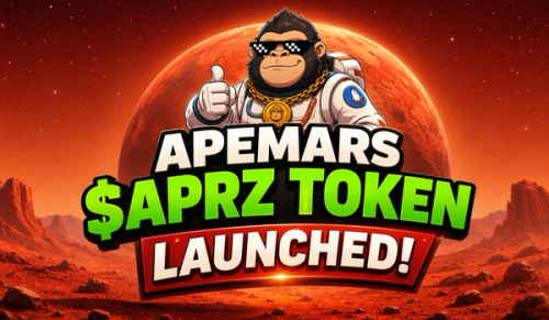 ApeMars Launches $APRZ Token Following $518,000 Presale, Price Crashes 99.95% After Claims Open