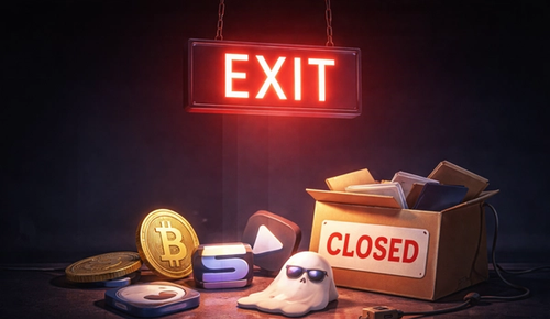 Crypto Projects Shutdown Report: Technext and Defi Scribbler Reveal Over 20 Projects Exiting the Market in Q1 2026