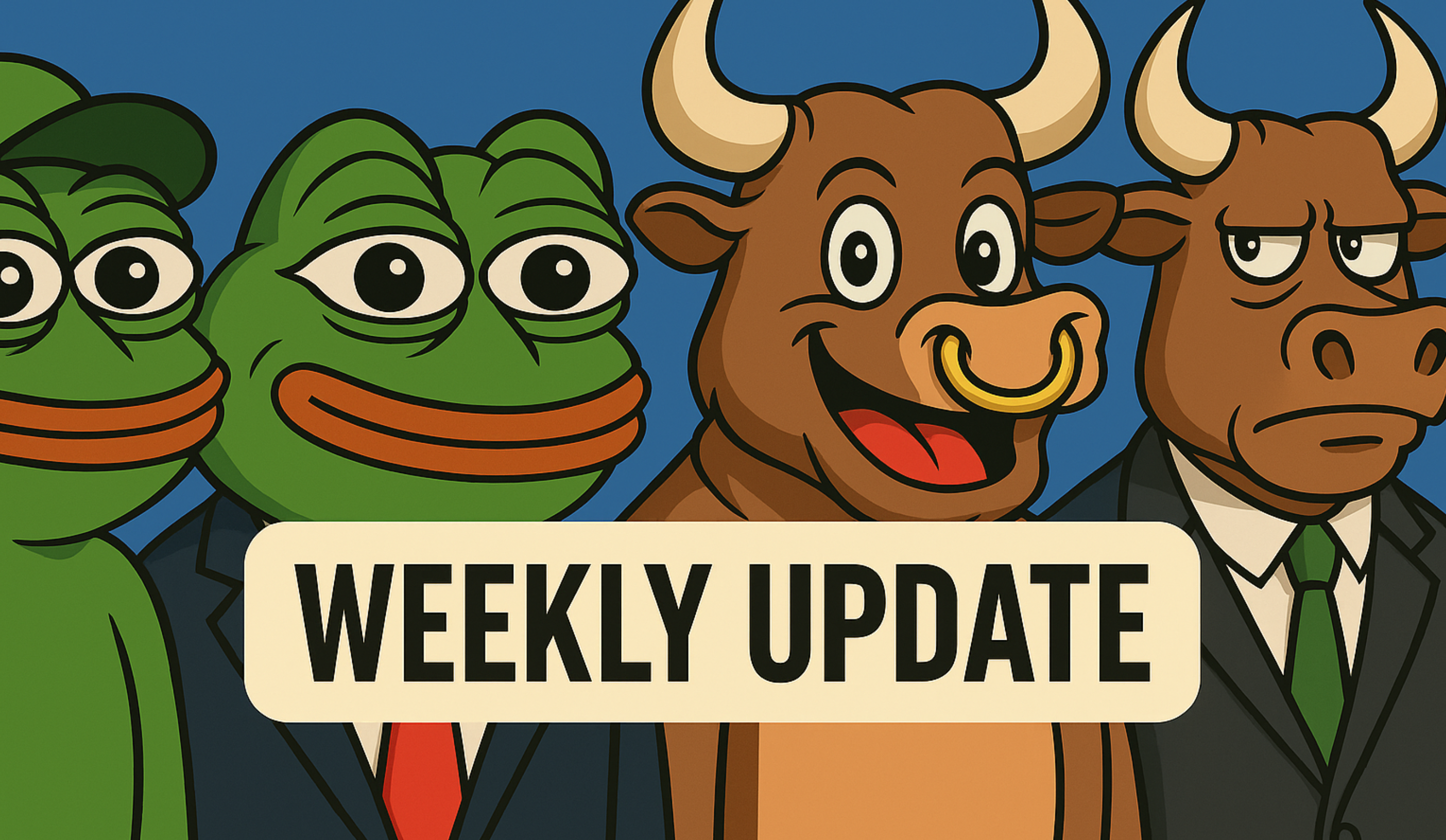 Cover Image for Crypto Presale Weekly News: Bitcoin Pepe, Mind of Pepe, BTC Bull, Wall Street Pepe (June 6, 2025)