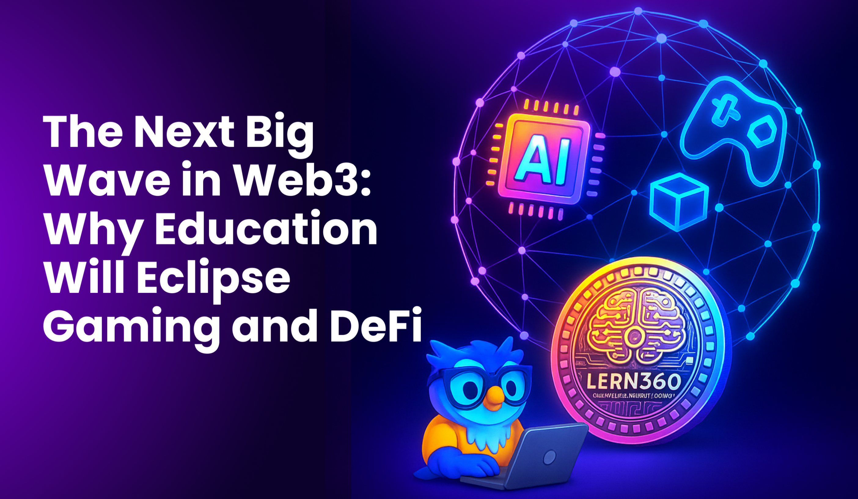 Cover Image for The Next Big Wave in Web3: Why Education Will Eclipse Gaming and DeFi