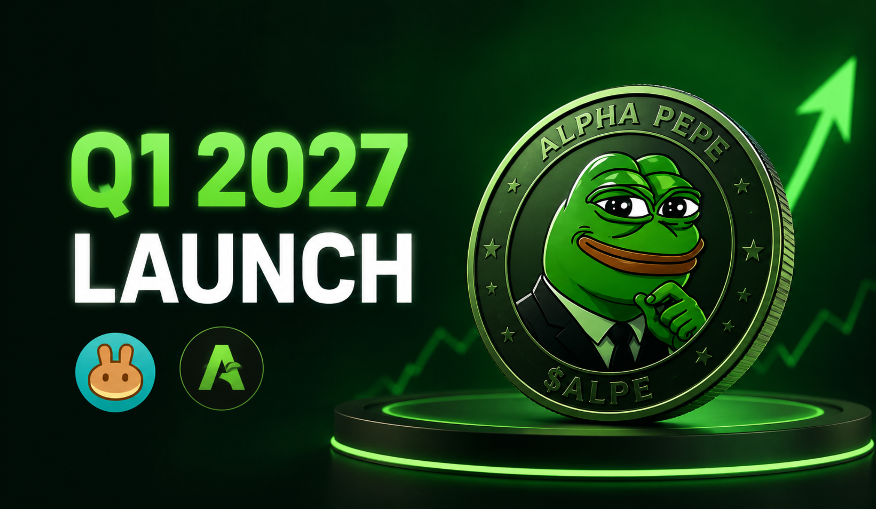 AlphaPepe Targets Q1 2027 Presale Close With $0.08 ALPE Launch Price