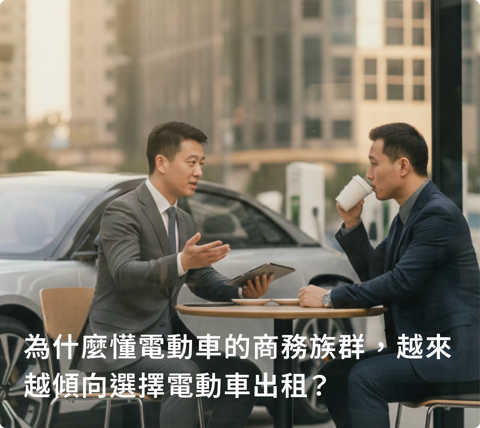 為什麼懂電動車的商務族群，越來越選擇電動車出租？