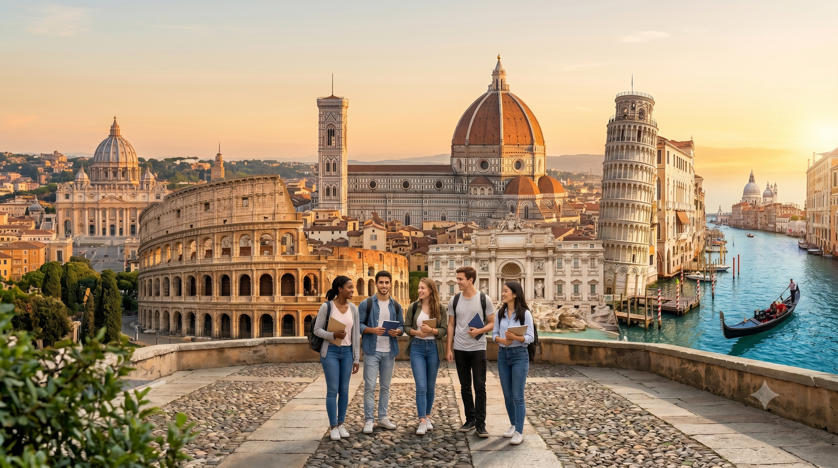 Study in Europe, Study in Germany, Famous building in Italy