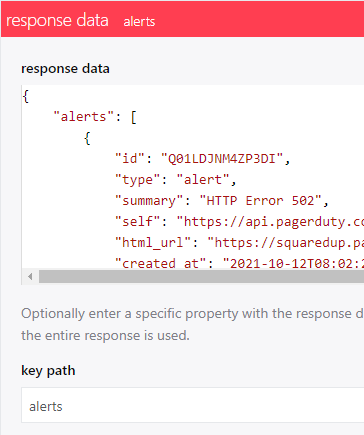 Scom Api Web Pages Web API tile with PagerDuty | SquaredUp SCOM Support