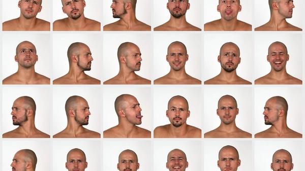 Multiple images of a man