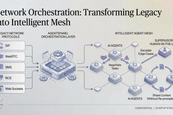 AI Agents Orchestration Platform For Network Scale Deployment