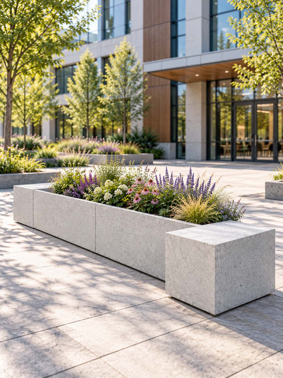 Mobilier Urbain en béton - Silitech