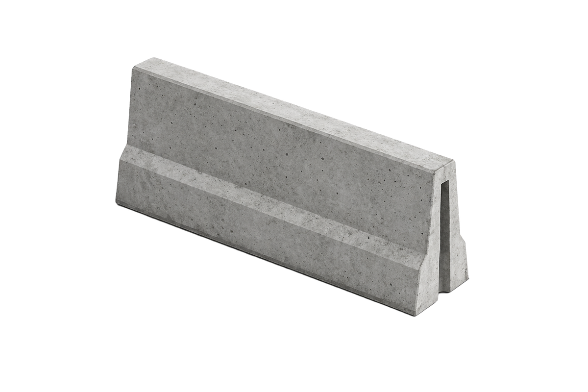 Glissière béton de sécurité GBS Silitech, vue trois quarts