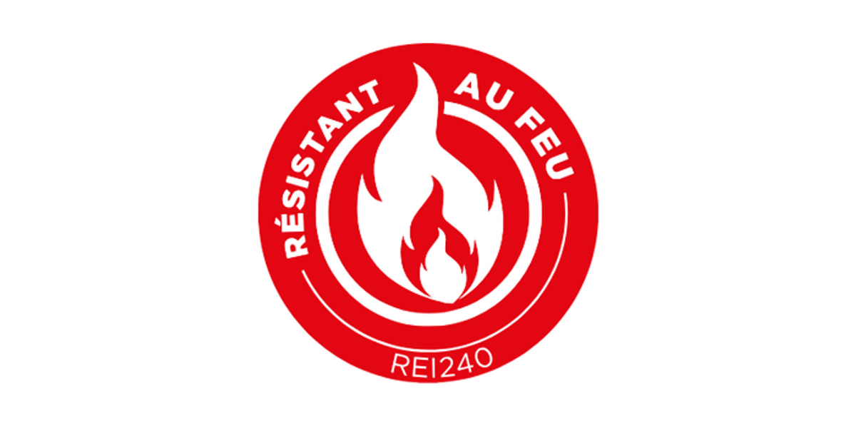 Pictogramme Résistant au feu - REI240